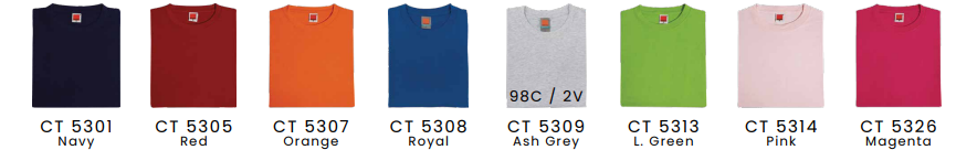 CT53 (F) RN Tee (S/S, 160gsm)