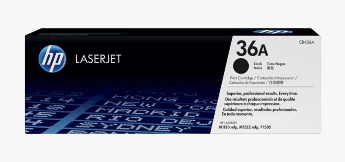 HP CB36 Black Original LaserJet Toner Cartridge