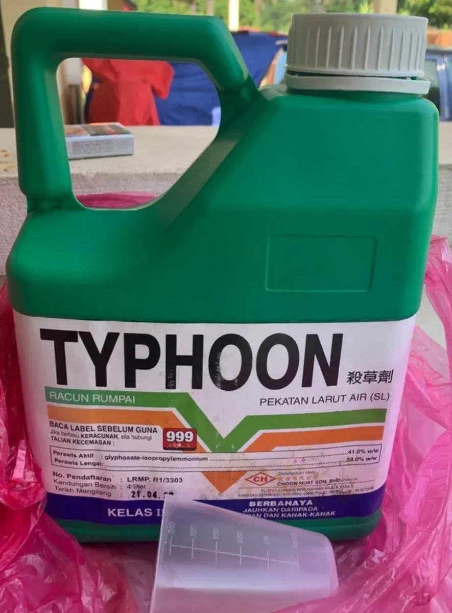 Racun Rumput typhoon 4lt