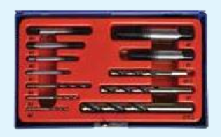 Temo N Extractor & Drill Set - No.1 to No.6