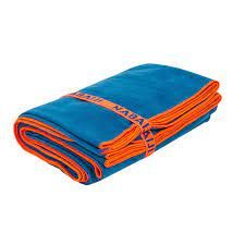 Compact Microfibre Towel Size L 80 x 130 cm - Blue
