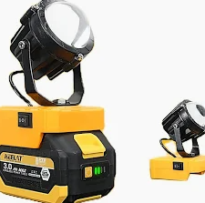 KEELAT KCWL08 50W YELLOW AND WHITE ILLUMINATION HEADLAMPS