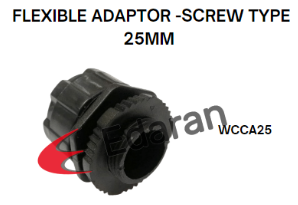 WM 25MM FLEXIBLE ADAPTOR -SCREW TYPE