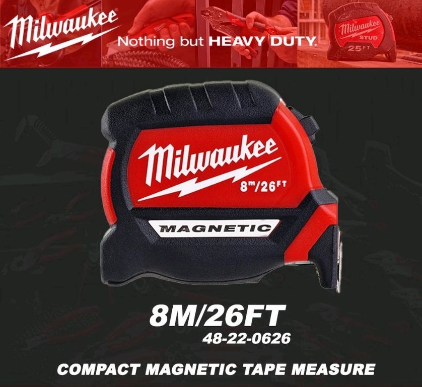 Milwaukee 8 Meter Measuring Tape