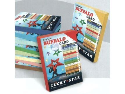 A4 Buffalo Card Light Colour 230gsm 100 Sheets (FANCY CARD)