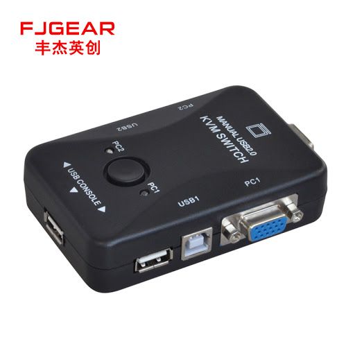 FJ-2UK 2 Portsm Manual USB KVM Switch