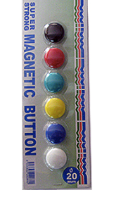 Kijo Magnet Button (1 pack of 6 buttons) 30 mm