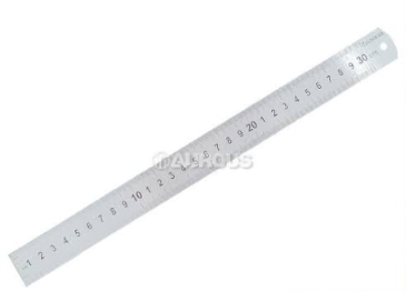 **Stainless Steel Ruler 30CM/12Inch [ SARAWAK] ONLY