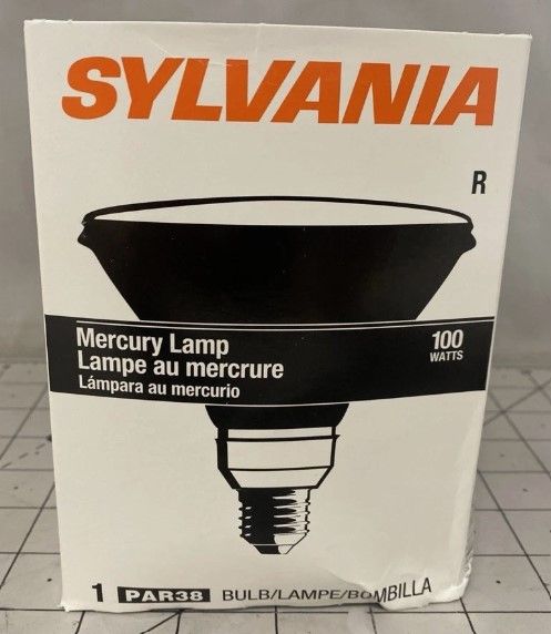 Sylvania H44GS-100M Mercury Lamp 100W PAR38