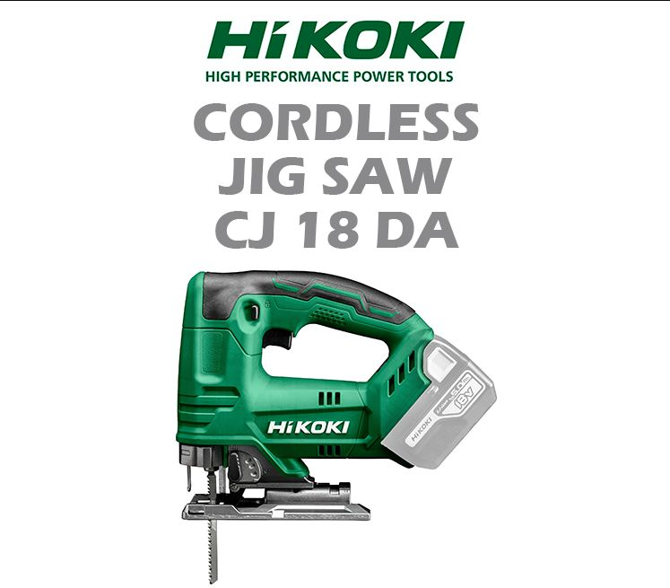 HIKOKI CORDLESS JIGSAW CJ18DA
