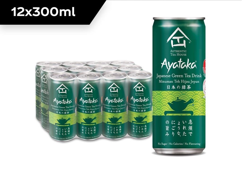 Authentic Tea House Ayataka Green Tea 300ml x 12