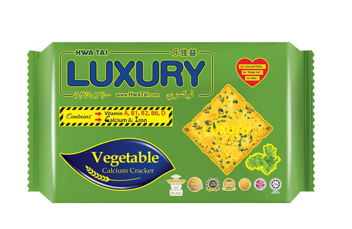 LUXURY VEGETABLE CRACKERS 185G