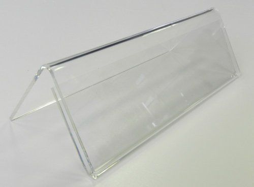 QP Acrylic V Shaped Name Plate