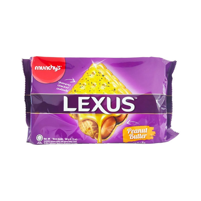 Lexus Peanut Sandwich Butter Pack 10x19gm