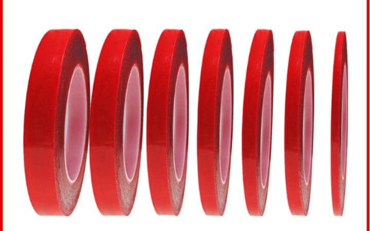 Double sided tape acrylic clear 50mm x 3meter