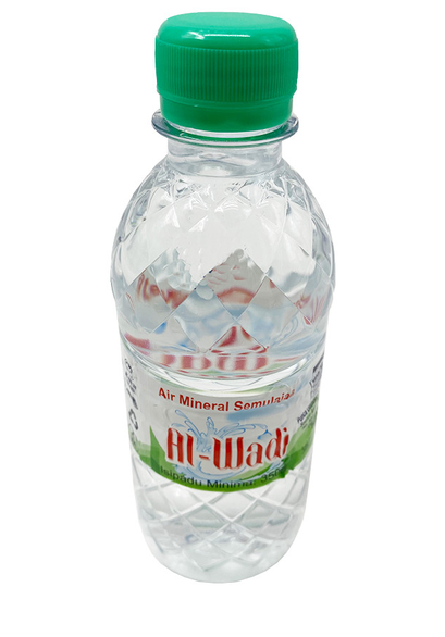 QP ALWADI AIR MINERAL SEMULAJADI 24 BOTOL X 350MM