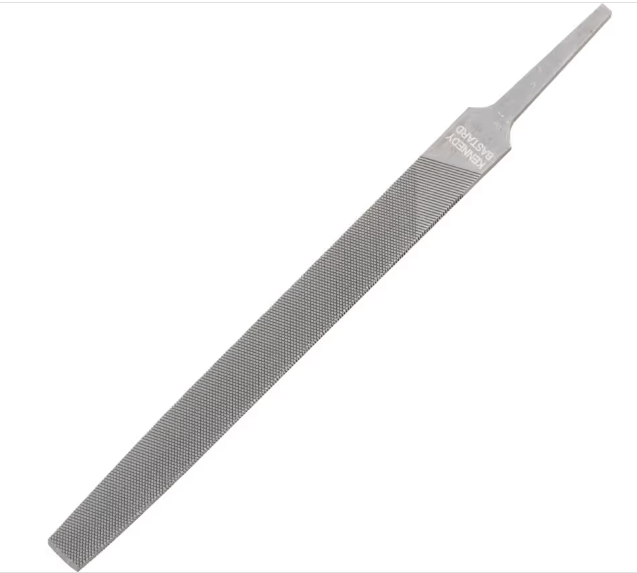 10" (250mm) FLAT SECOND ENGINEERSFILE + HANDLE