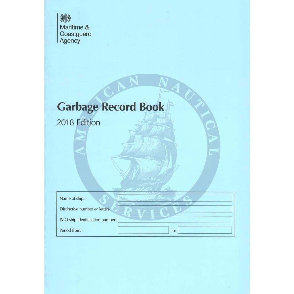 OEM *Garbage Record Book 3rd Edition 2018, ALL SHIPS MARPOL 73/78-ANNEX V