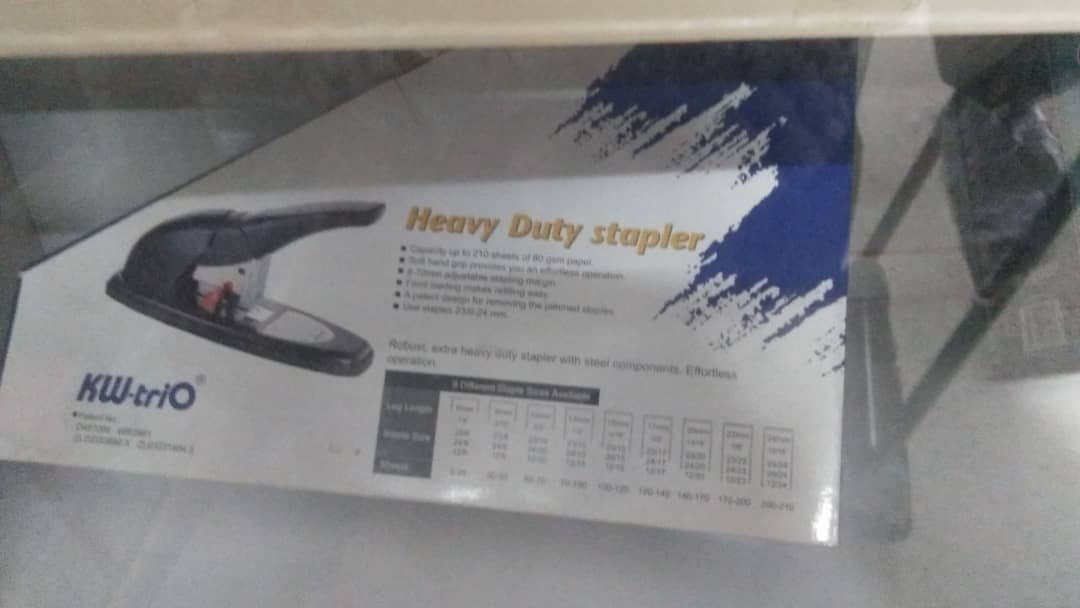Heavy Duty Stapler -KW-TRIO