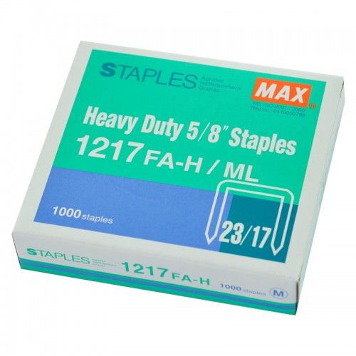Max Heavy Duty Staples 1217 FA-H