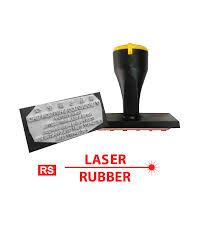 Rubber stamp without holder