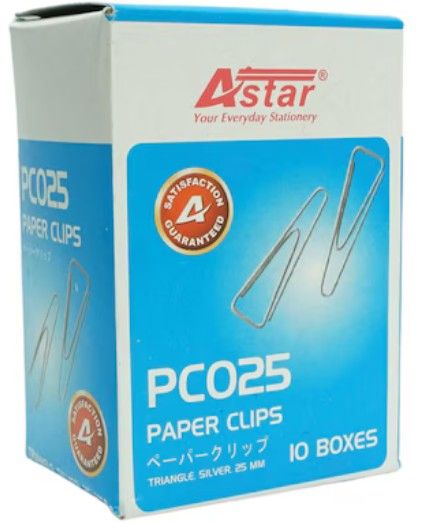 Generic 25MM PAPER CLIP - 10 boxes