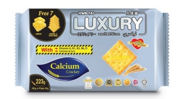 Hwa Tai Luxury Calcium Crackers 223g
