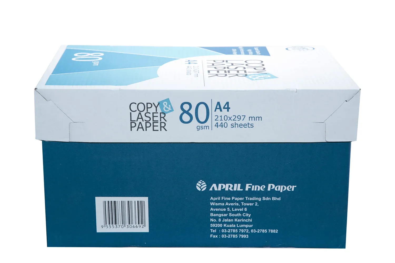 A4 COPY LASER 80GSM(440'S)