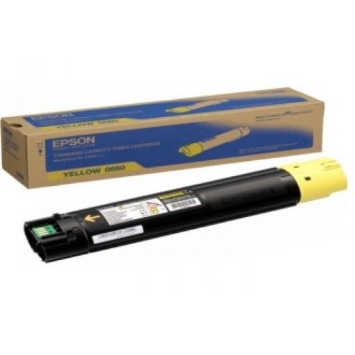 Genuine Malaysia Epson Warranty Epson - Epson C13S050660 Yellow Toner Cartridge