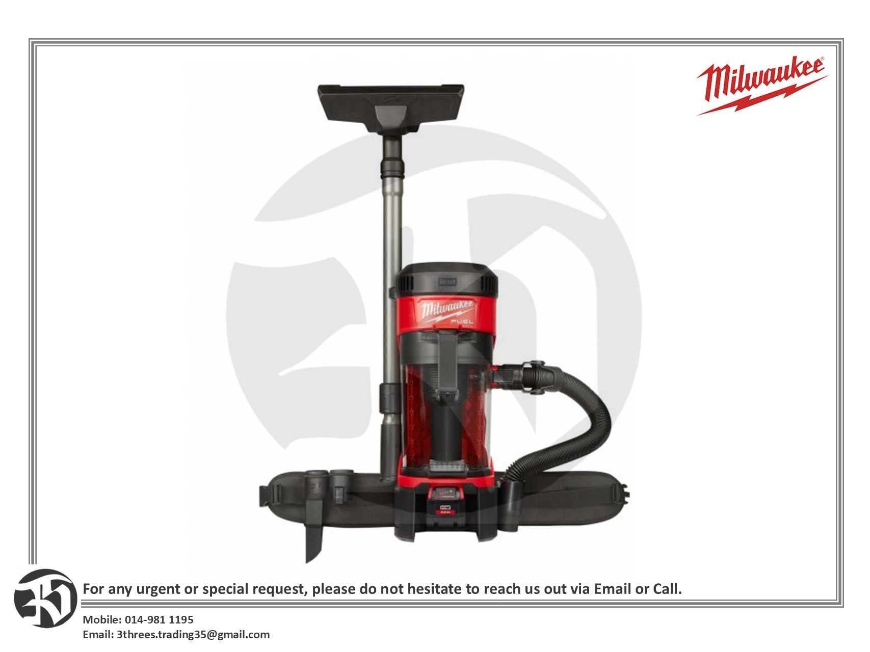 Milwaukee M18 FUEL Backpack Vacuum FBPV-501G