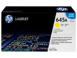HP CLJ 5500 Color LaserJet Print Cartridge Yellow C9732A