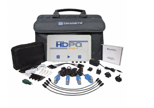 DRANETZ HDPQ-XA10PKG Power Quality Analyzer Kit 10A HDPQ Xplorer