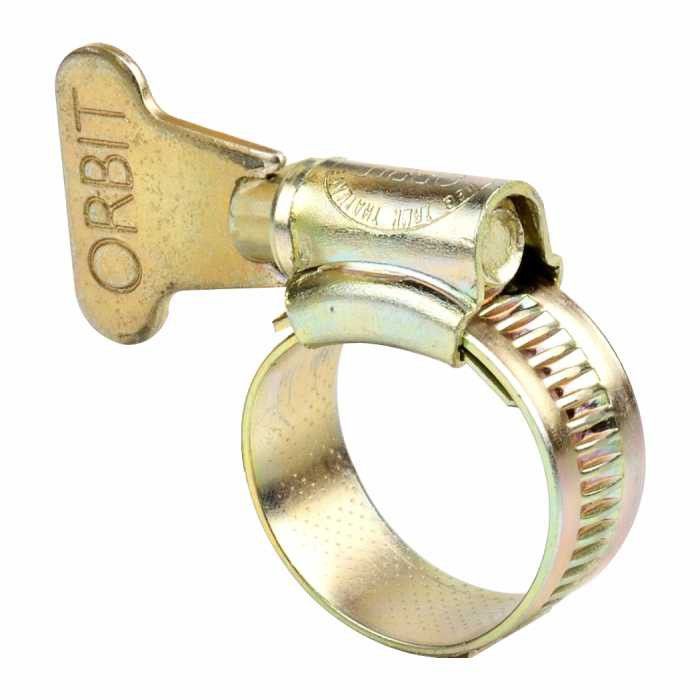 Orbit SYK Orbit Hose Clip Stainless Steel With Adjustable Handle (16mm - 22mm) Hose Clamp Gas Pipe Water Hose Clip Klip