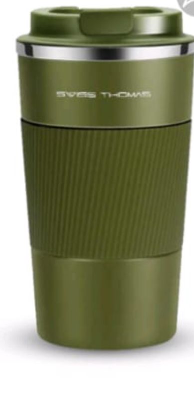 SwissThomas SS304 Thermos Coffee Cup Mug (With Engraving)