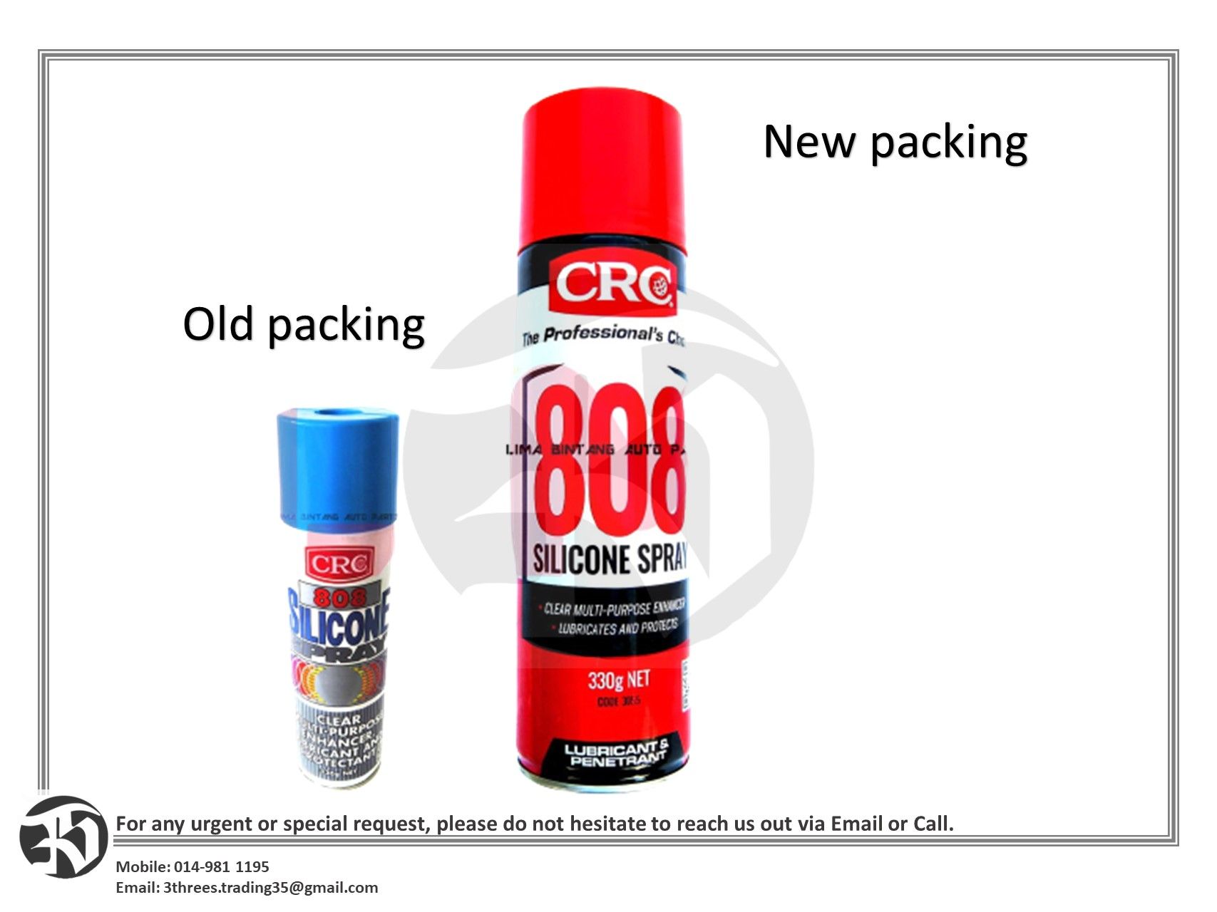 CRC 808 SILICONE SPRAY