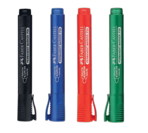 FABER CASTELL FABERCASTELL REFILLABLE PERMANENT MARKER P20 BULLET