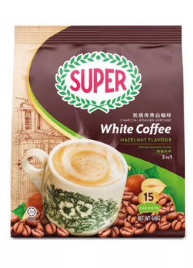 SUPERCOW WHITE COFFEE 40GX30'S