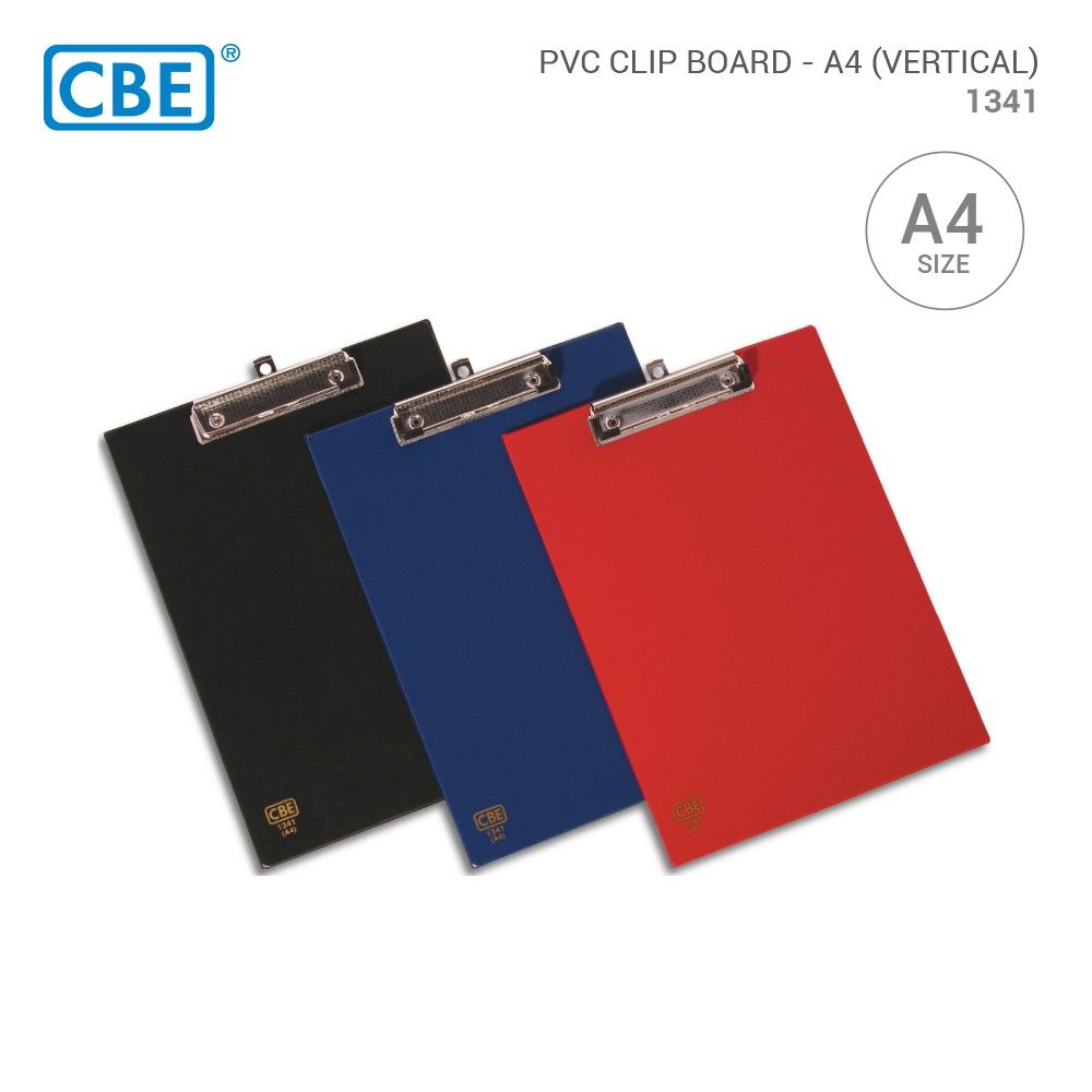 CBE PVC Clip Board A4 (1341)