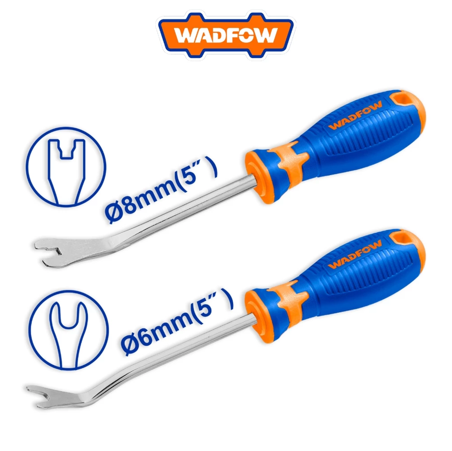WADFOW 2 PCS DOOR TRIM REMOVER (5MM - 9MM) FOR ROUND & SQUARE CLIPS (WSS1602)