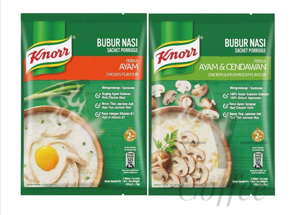 Knorr Bubur Nasi / Sachet Porridge(3X35g)