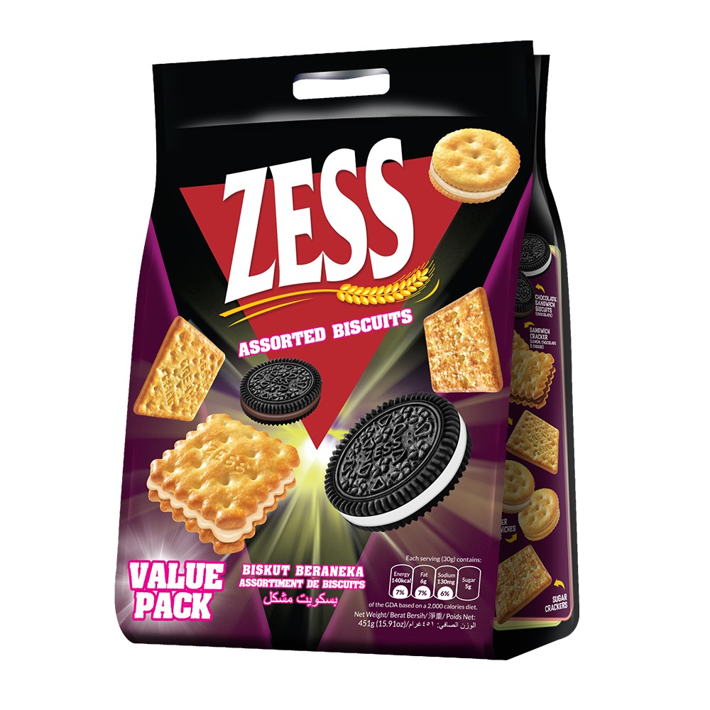 ORIENTAL zess assorted biscuit 451g