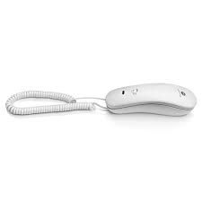 Motorola CT50 Wall Mount Corded Slim Phone with Wall Mounted