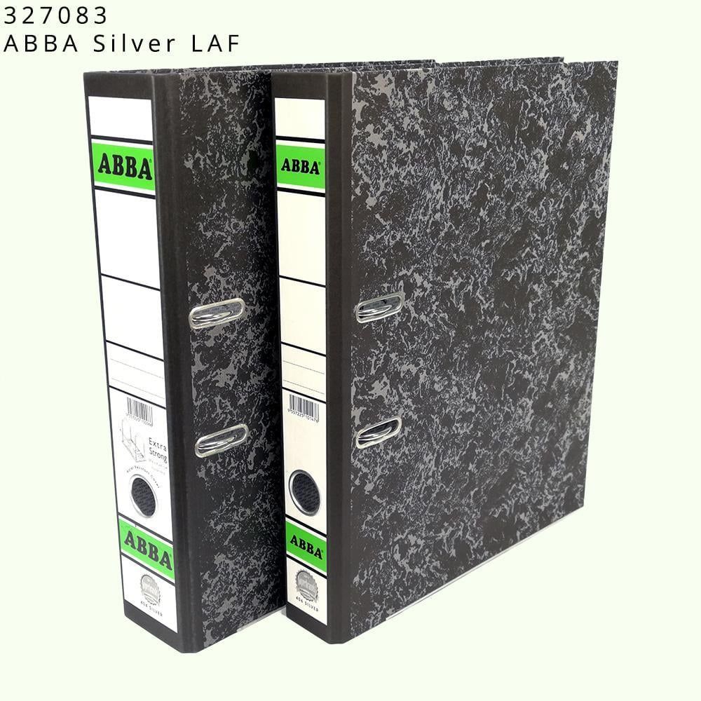 ABBA Lever Arch File SILVER