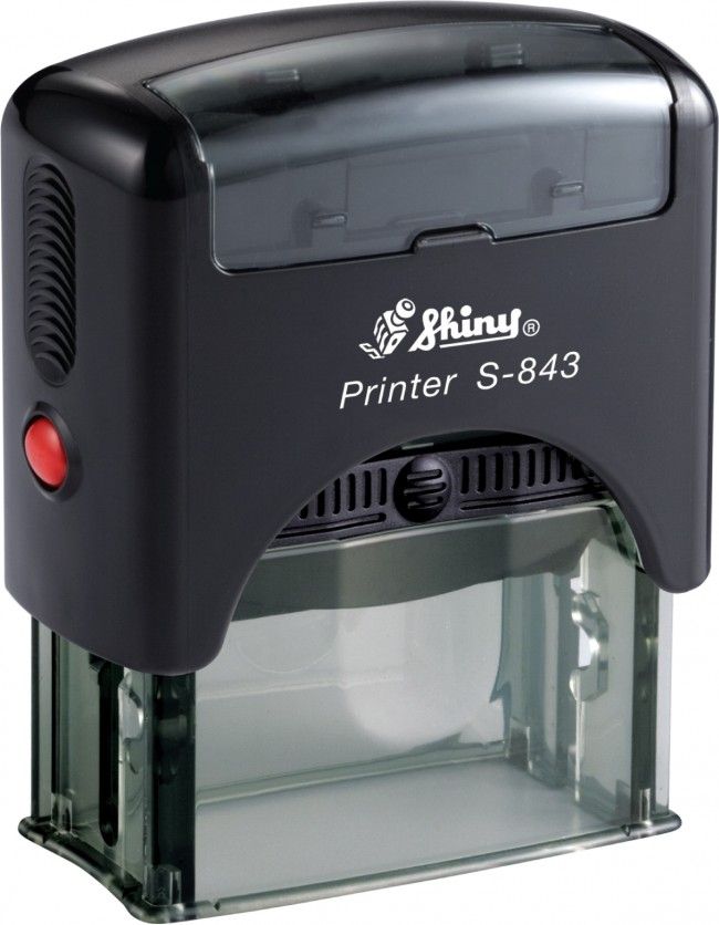 Shiny Rubber Stamp S843