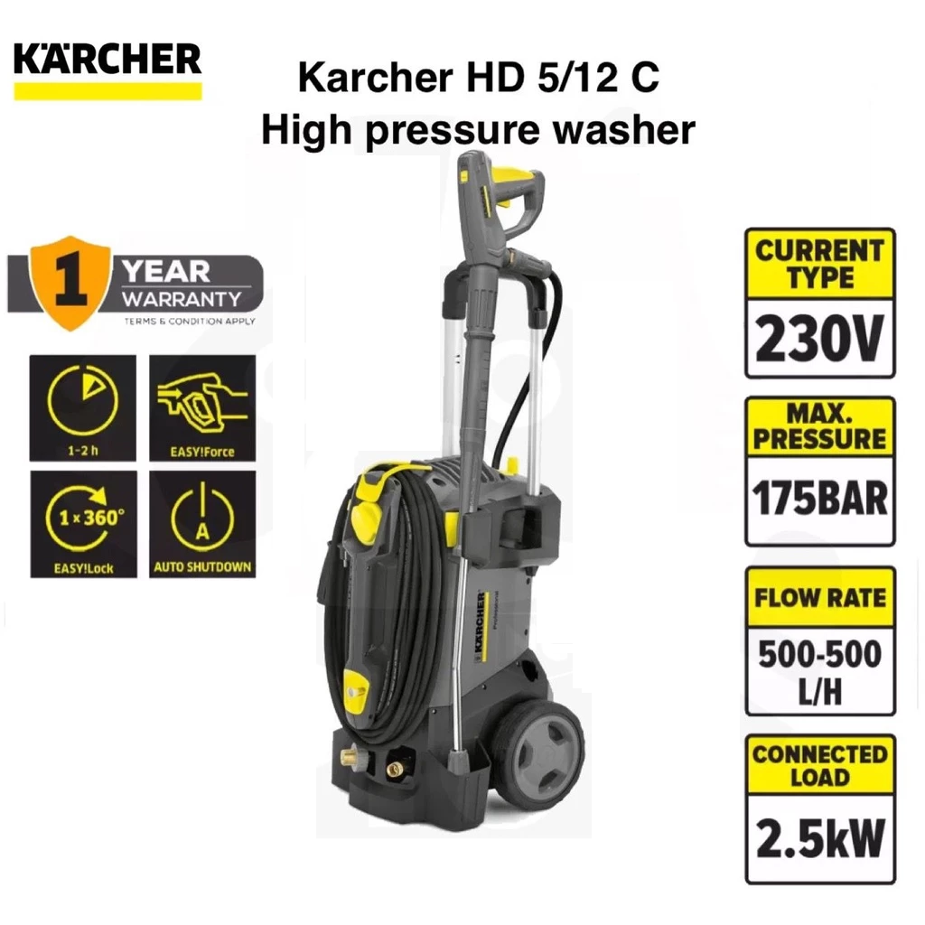 Karcher HD 5/12 C High Pressure Cleaner