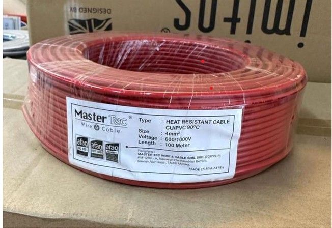 Master Tec Pure Copper Cable  (Red)