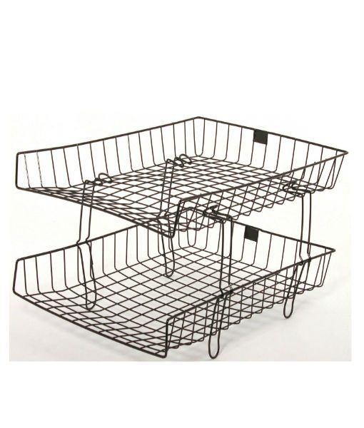 NISO 812-2 WIRE LETTER TRAY 2 TIER