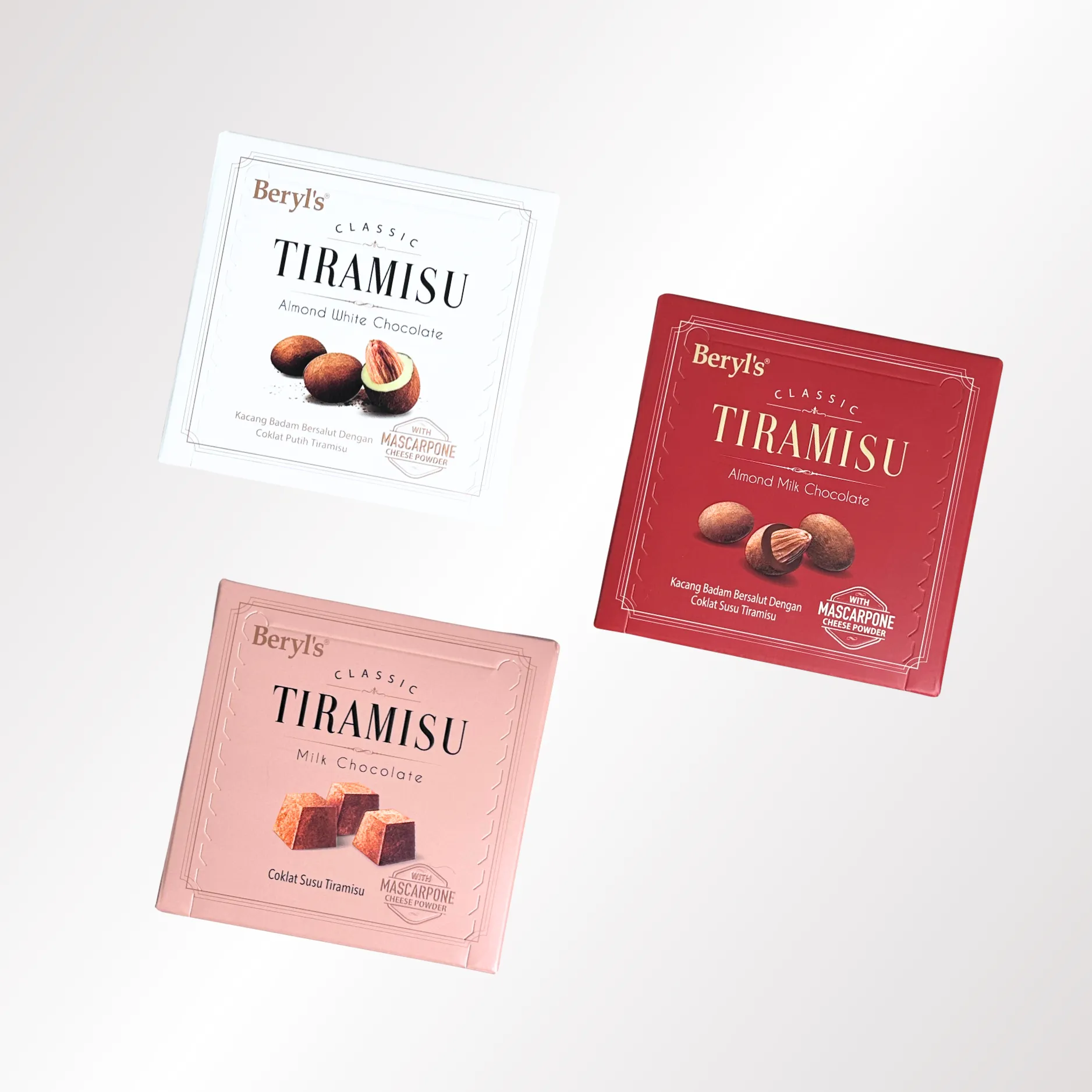 Beryl's Classic Tiramisu Chocolate 65g