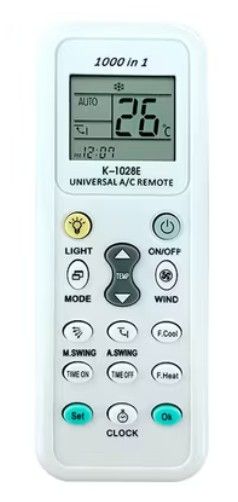 SE SETIA ELECTRIC UNIVERSAL A/C REMOTE K-1028E