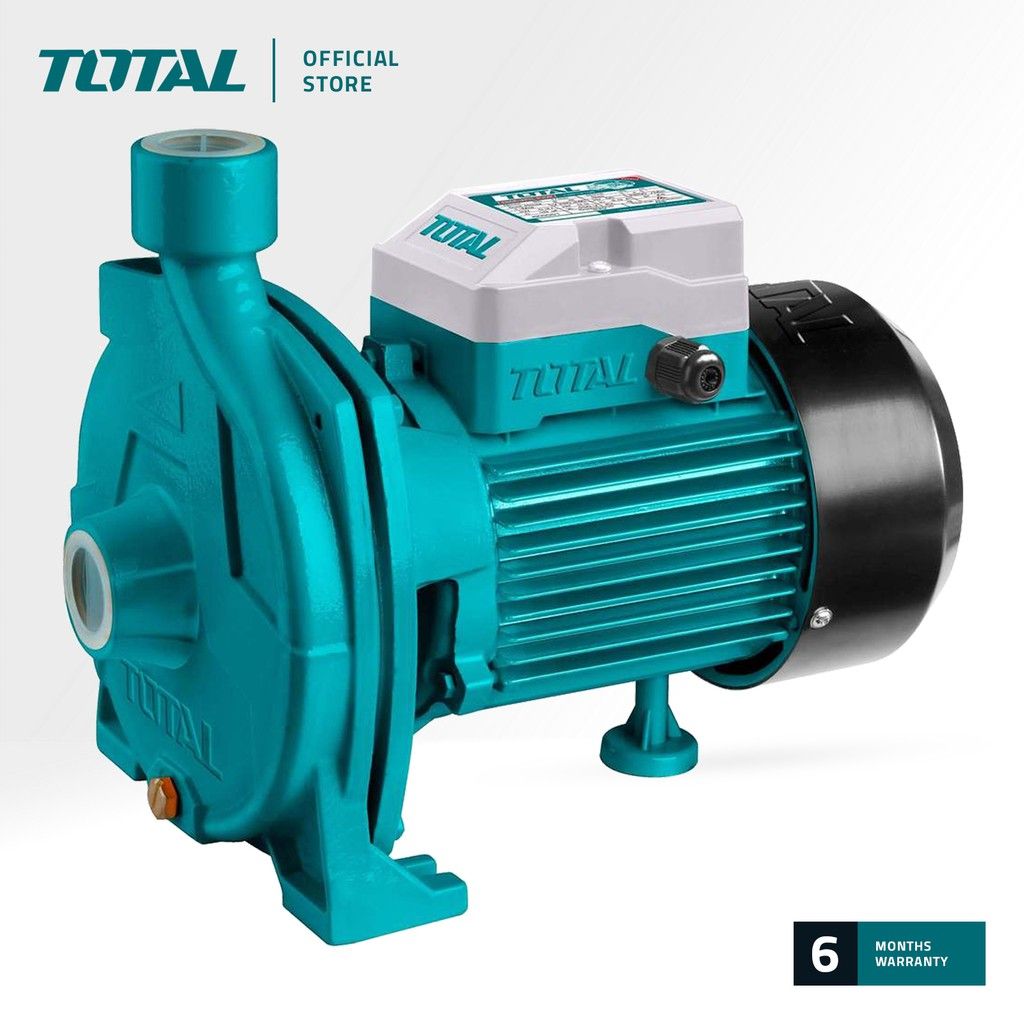 TOTAL CENTRIFUGAL PUMP (1500W/2.0HP/MAX HEAD 45M/MAX SUCTION 8M/PIPE SIZE 1") IP4X TWP215006